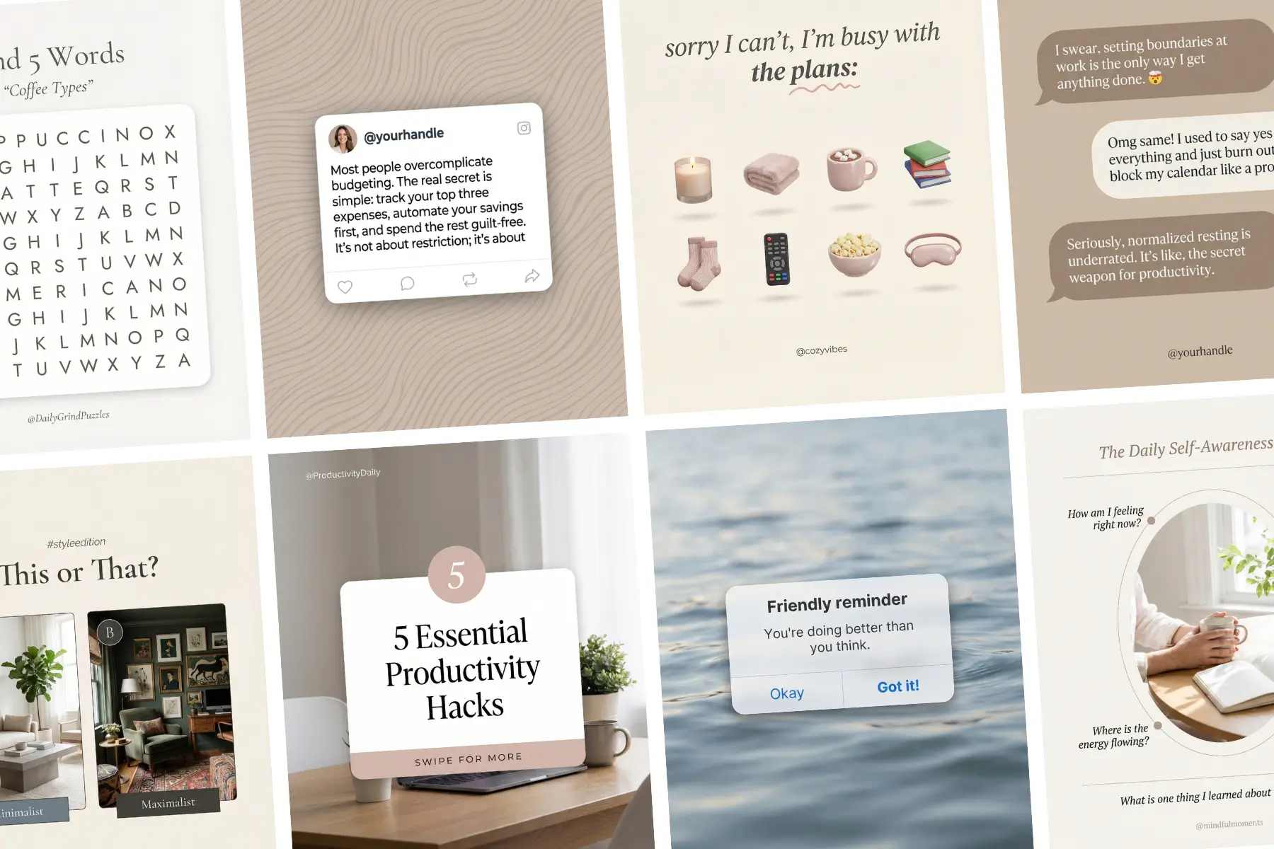 Engagement & Conversation Starters